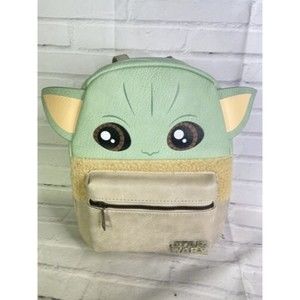 Disney Star Wars Mandalorian The Child Grogu Baby Yoda Figural Mini Backpack Bag
